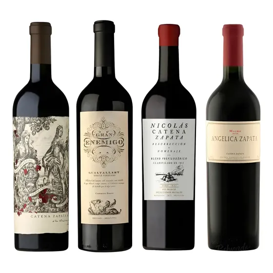 Combo Gran Enemigo Malbec Argentino Nicolas Catena Angelica
