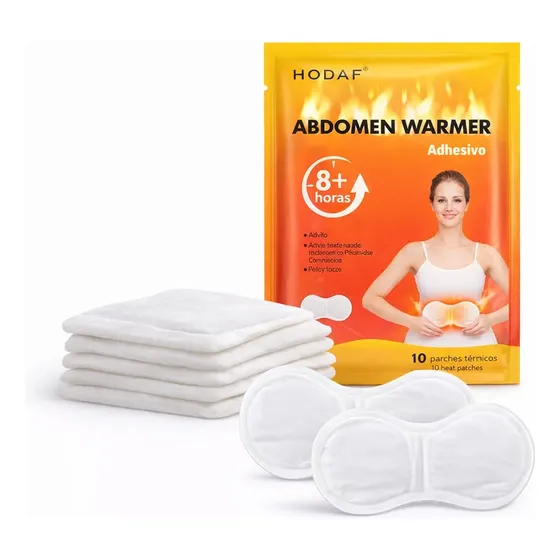 Calefacción Para Dolor Menstrual Adhesivo 10u 8hs Alivio